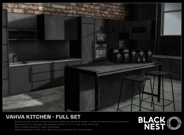 BLACK NEST / Vahva Kitchen FULL SET