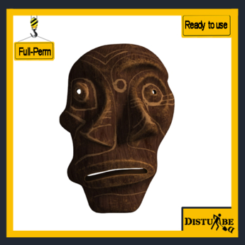 Second Life Marketplace - ::DisturbeD:: African Mask - FULL PERM MESH