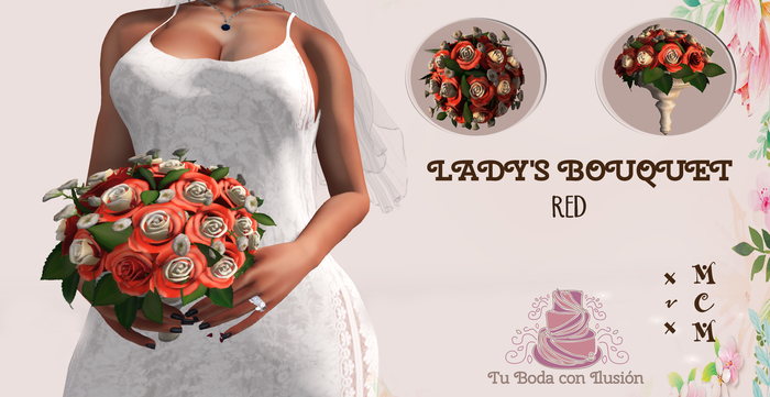 LADY'S BOUQUET RED