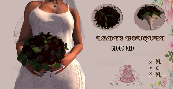LADY'S BOUQUET  BLOOD RED