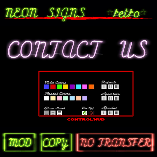 Design your Neon Sign Kit ** Contact Us **
