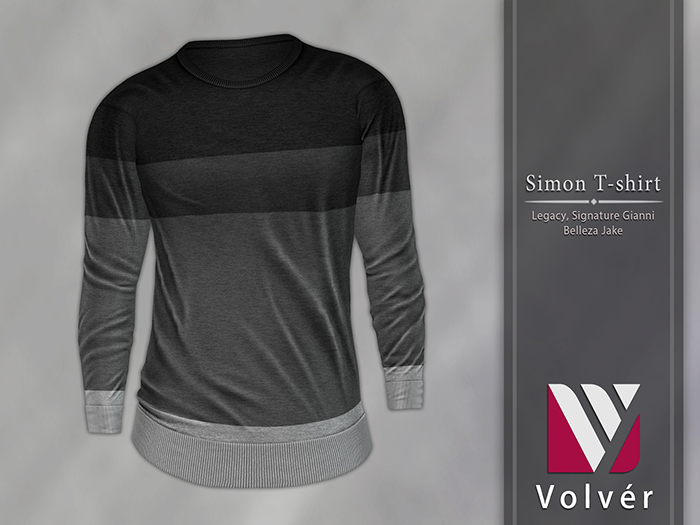 //Volver// Simon T-shirt - Black