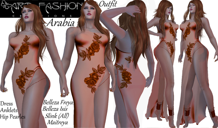 ART & FASHION - ARABIA OUTFIT