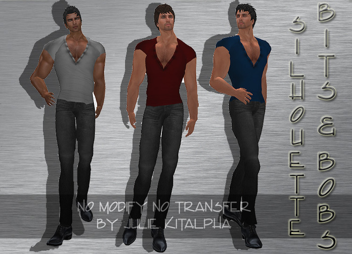 + Silhouette + Male - Bits&Bobs - Braun