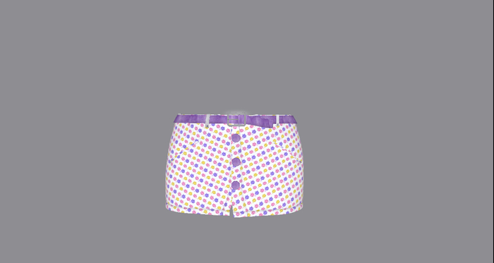 Fat Cat Button Up Skirt Boxed