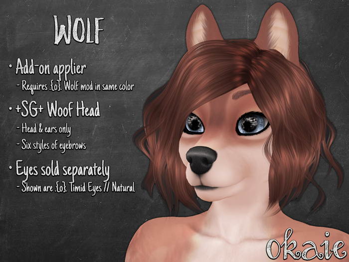 .{o}. Wolf // Add-on // SG Woof // Hazelnut