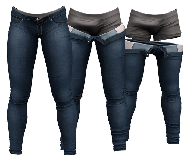 RIOT / Jaden Strip Jeans - Blue30 | Jake/ Gianni / Legacy