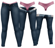 RIOT / Juno Strip Jeans - Blue34 | Maitreya / Belleza / Slink / Legacy