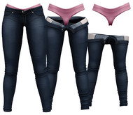 RIOT / Juno Strip Jeans - Blue17s | Maitreya / Belleza / Slink / Legacy
