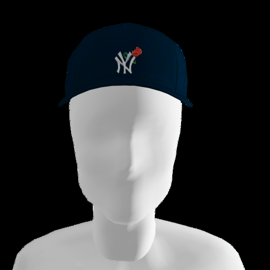 [NC] NY ROSE HAT "BLUE" 