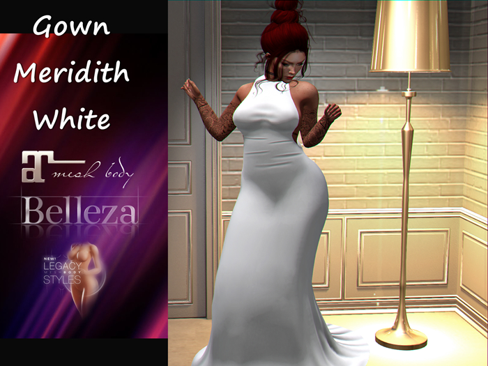 {RP} Gown Meridith White
