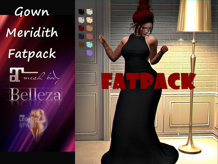 {RP} Gown Meridith Fatpack