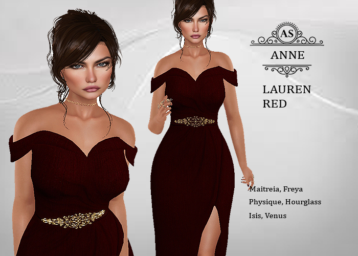 !AS! Lauren Gown RED
