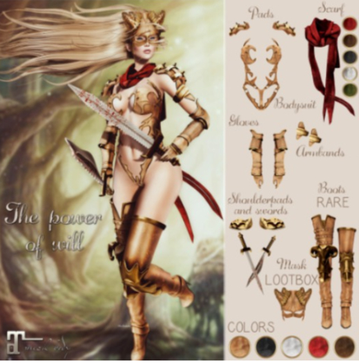 Belle Epoque { The Power of Will } Boots Black (Box) _RARE