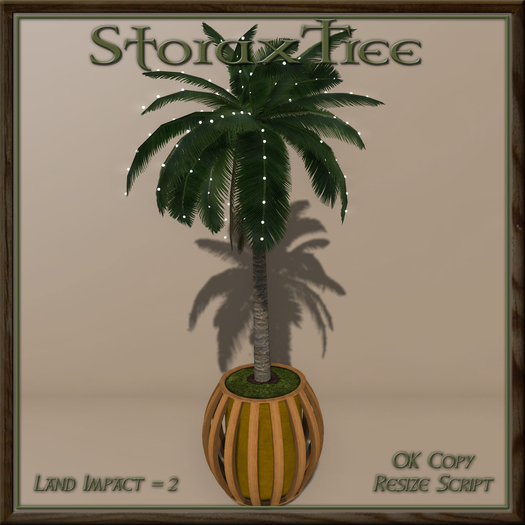 Modern Patio Palm Planter B3