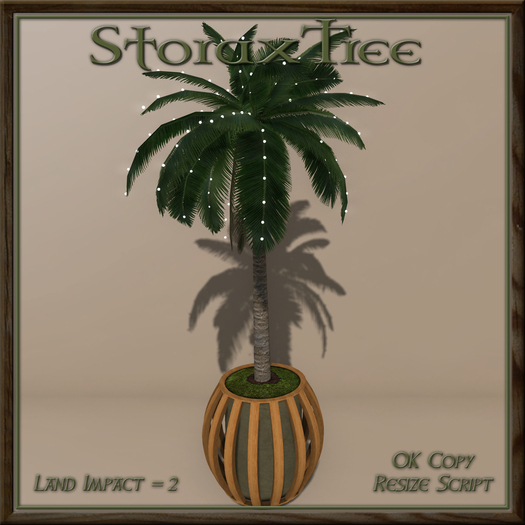 Modern Patio Palm Planter B11