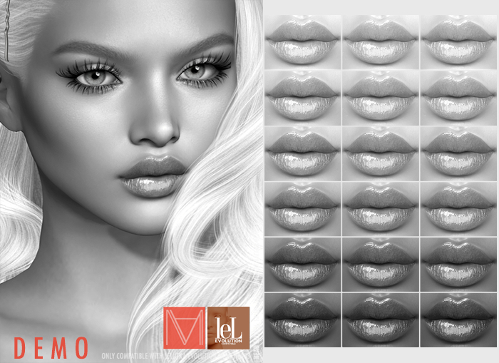 M I A R Y - Chloe HD Gloss (Lelutka Evolution) DEMO