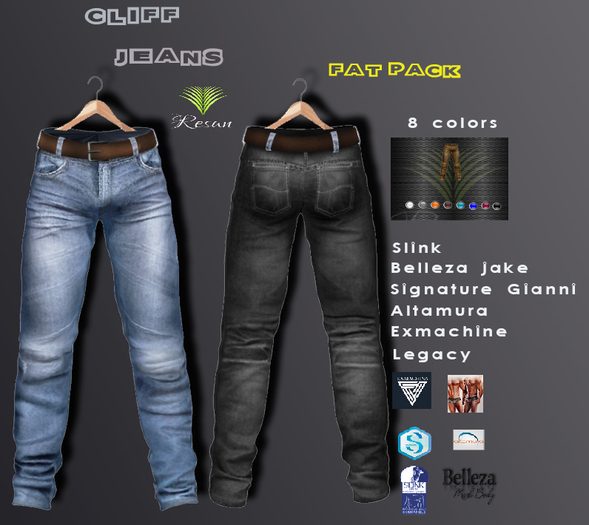 Res_Cliff Jeans Fat Pack