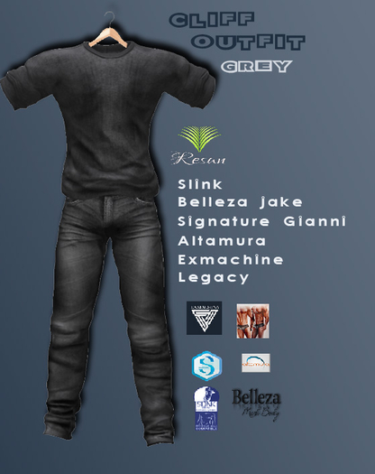 Res_Cliff Outfit Grey