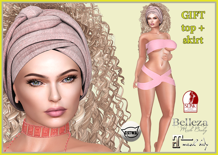 SHAPE / Bento CATWA HEAD Kimberly #9