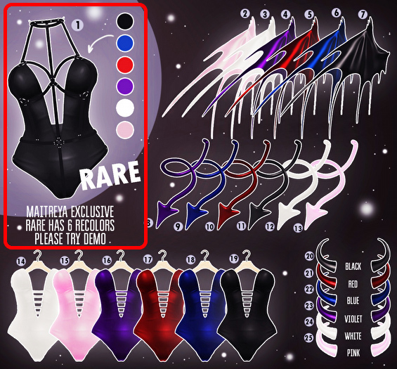 Fawny - Succubus.Body with belts - RARE