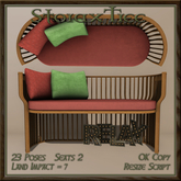 Modern Patio Loveseat B1