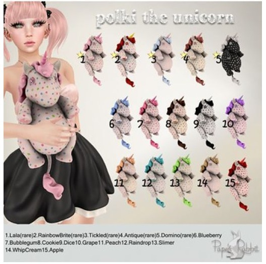 Paper Rabbit - Polkie - 6. Blueberry