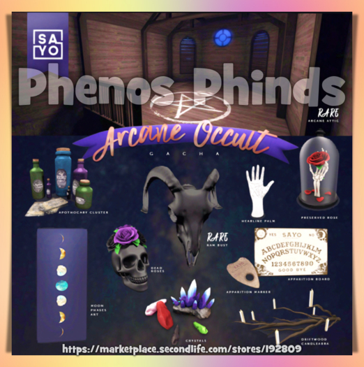 SAYO - Arcane Occult Gacha - Apparition Board COMMON