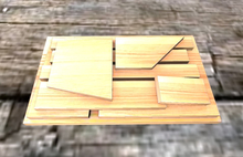 50x Wood scrap / Retales [G&S]