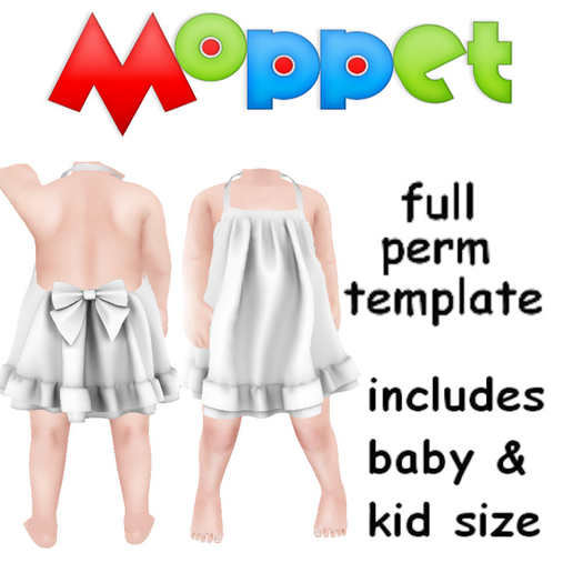 Moppet FULL PERM Dress 24  Template