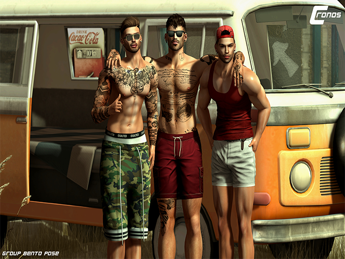 *Cronos Poses* My Buddies (Wear)