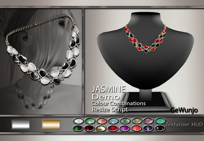GeWunjo : JASMINE necklace DEMO