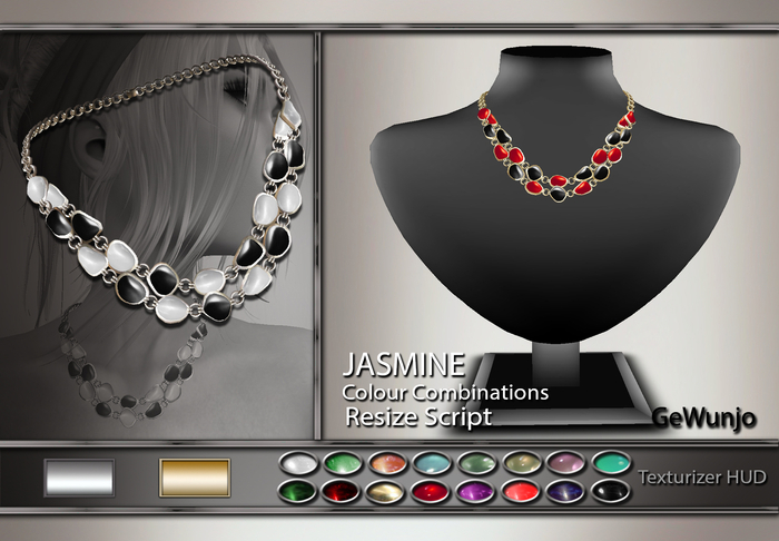 GeWunjo : JASMINE pearl necklace