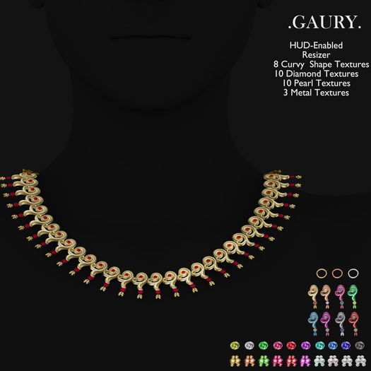 GAURY The Curvy Oculus  Necklace -Fatpack
