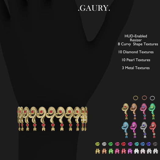 GAURY The Curvy Oculus  Bracelet -Fatpack