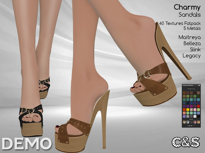 C&S Charmy Sandals Demo