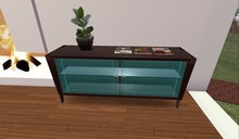 *~Fancy That~* Glass Console