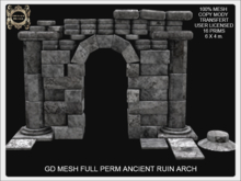 GD MESH FULL PERM ANCIENT RUIN ARCH