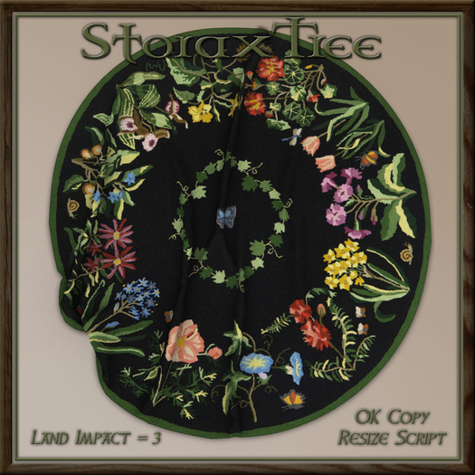 Area Round Rug A118