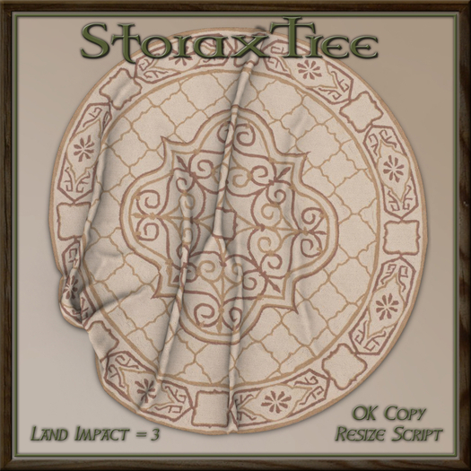 Area Round Rug A115