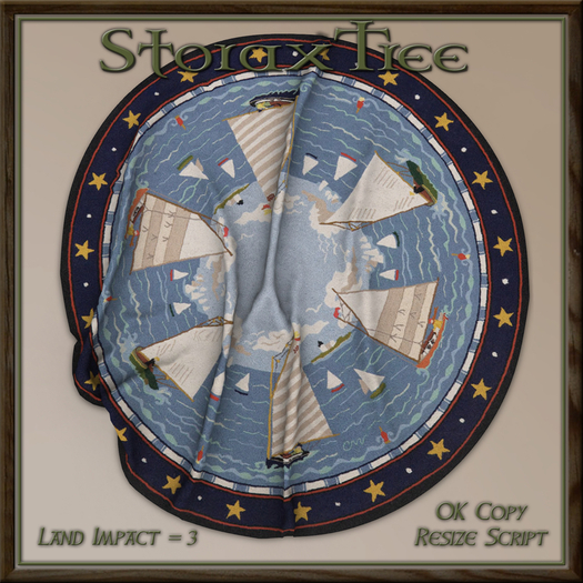 Area Round Rug A107