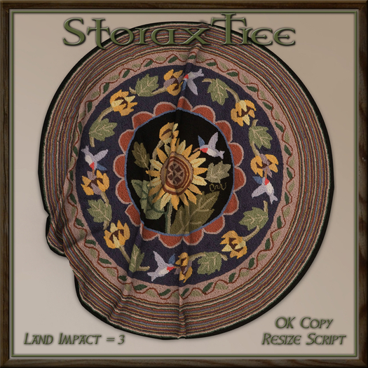 Area Round Rug A102