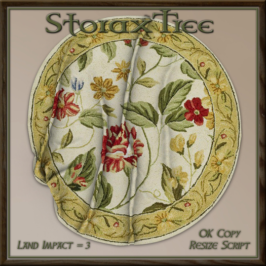 Area Round Rug A96