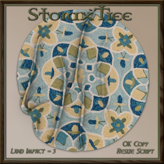 Area Round Rug A86
