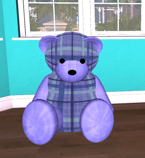 Baby blue Teddy bear