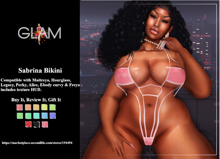 ***Sabrina Bikini w/HUD***