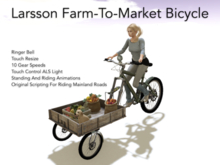 Larsson Farm-To-Market Bicycle For Modern Homesteaders!