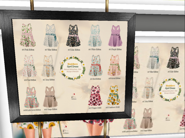 #1 BQ::April Dress::Pink Ribbon