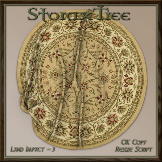 Area Round Rug A54