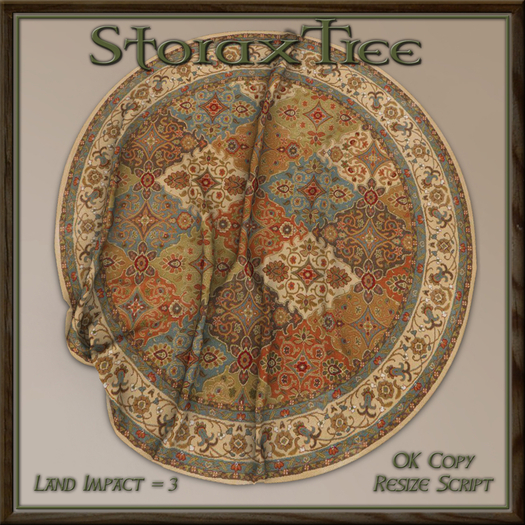 Area Round Rug A52